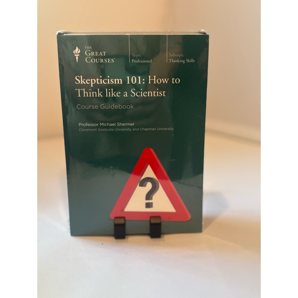 The Great Courses Skepticism 101 How to Think like a Scientist NEW
